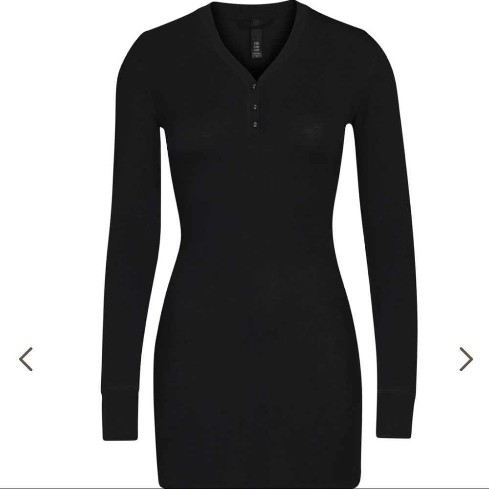 SKIMS Henley Dress